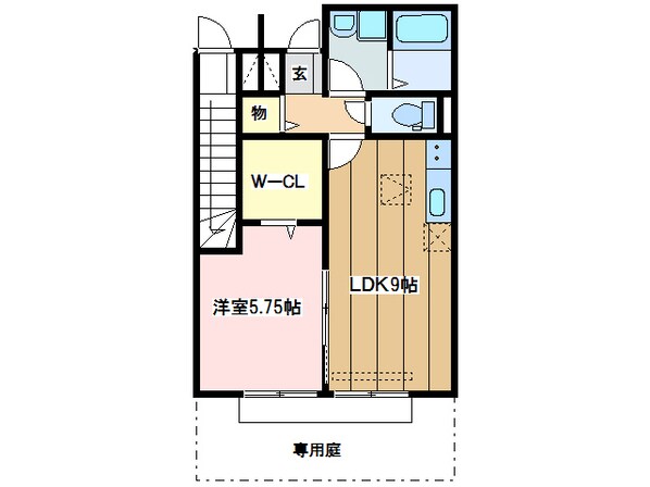 ヴァルトB・C棟の物件間取画像